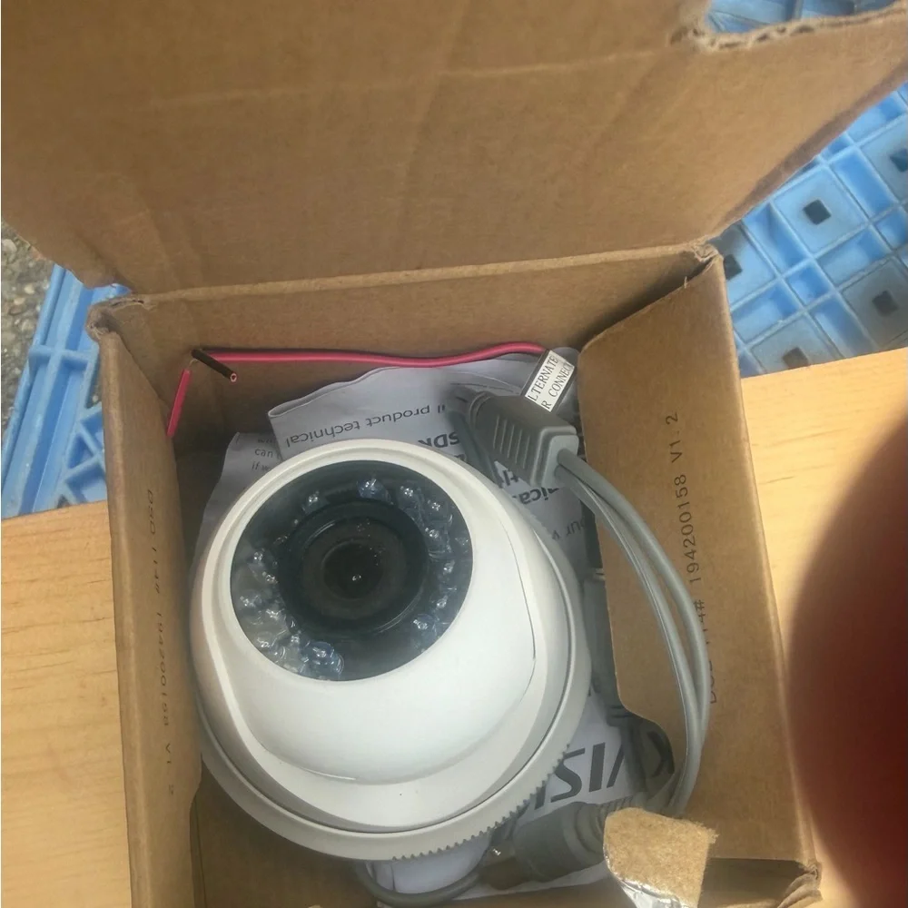 Hikvision Gray Surveillance Camera